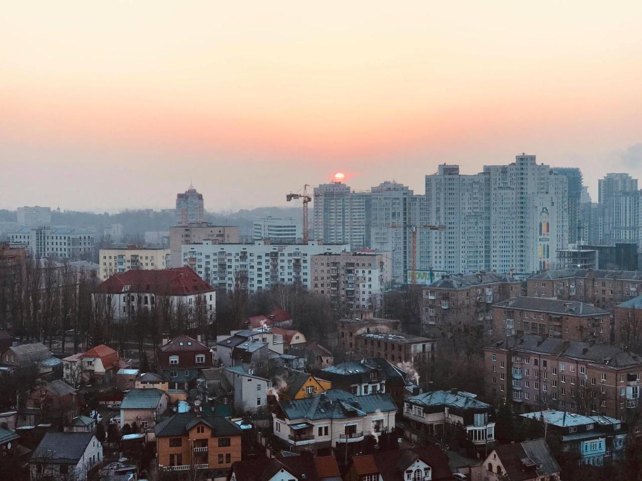 Eco Apartments In French Quarter Kijów Zewnętrze zdjęcie